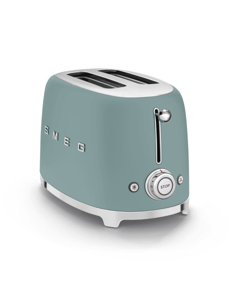 Smeg Tsf01Egmeu Toster 2 Kromki Szmaragd N Matowy
