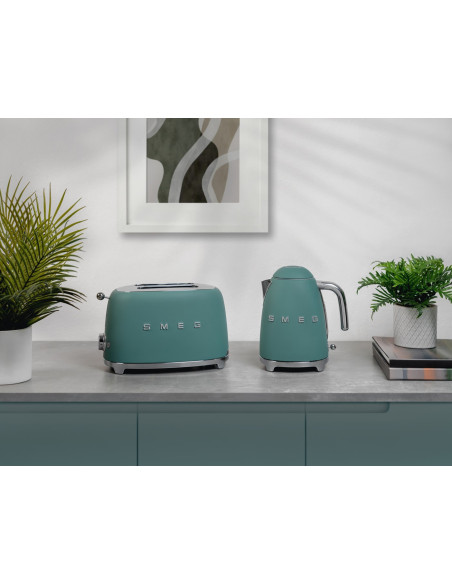 Smeg Tsf01Egmeu Toster 2 Kromki Szmaragd N Matowy