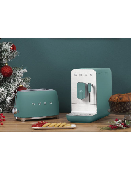 Smeg Tsf01Egmeu Toster 2 Kromki Szmaragd N Matowy