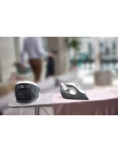 Tefal Sv8020E1 Stacja Parowa 1,8 L Podeszwa Durilium Airglide Szary, Biały