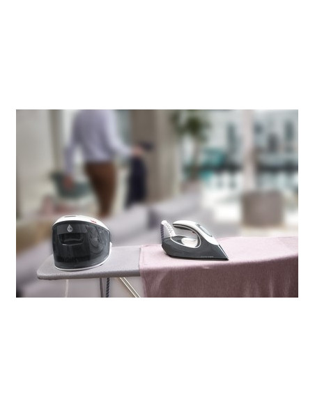 Tefal Sv8020E1 Stacja Parowa 1,8 L Podeszwa Durilium Airglide Szary, Biały