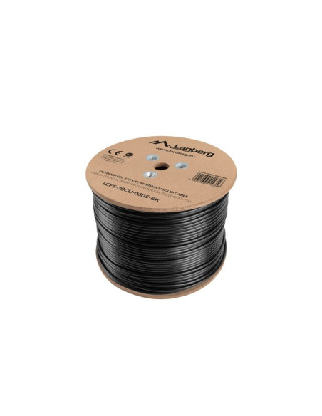 Lanberg Lcf5-30Cu-0305-Bk Kabel Sieciowy Czarny 305 M Cat5E F/Utp (Ftp)