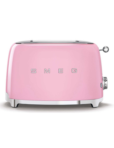 Toster Smeg (Tsf01Pkeu) Różowy