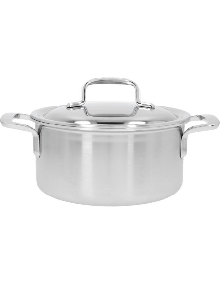 Garnek Niski Z Pokrywką Demeyere 5-Plus - 2.2 Ltr