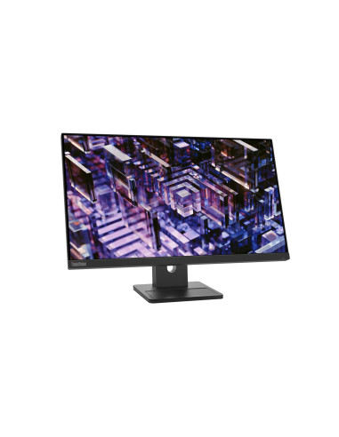 Lenovo Thinkvision E24Q-30 Led Display 60,5 Cm (23.8") 2560 X 1440 Px 2K Ultra Hd Czarny