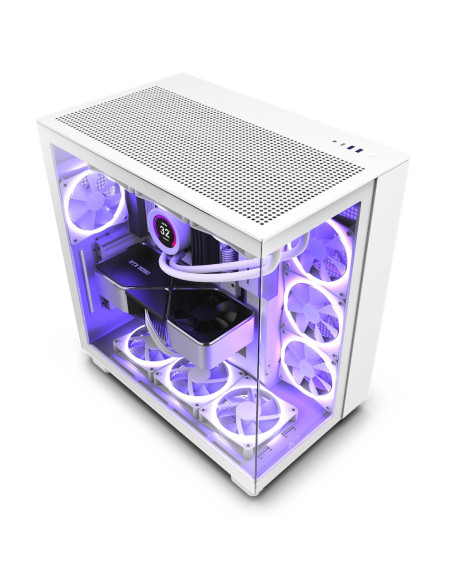 Obudowa Nzxt H9 Flow Midi Tower Biały