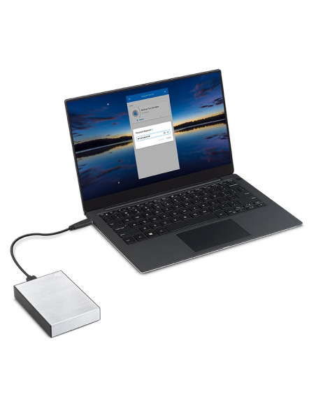 Seagate One Touch Stkz5000401 Zewnętrzny Dysk Twarde 5 Tb 3.5" Usb Type-C 3.2 Gen 1 (3.1 Gen 1) Czarny, Srebrny