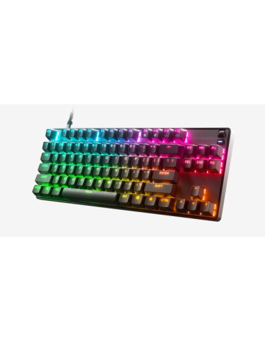 Steelseries Gaming Keyboard Apex 9 Tkl Gaming Keyboard Durable And Portable, The Detachable Usb-C Braided Cable Can Withstand Th