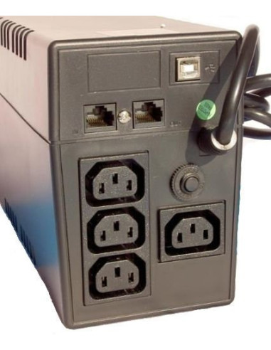 Orvaldi Vps 800 Zasilacz Ups Technologia Line-Interactive 0,8 Kva 480 W 4 X Gniazdo Sieciowe