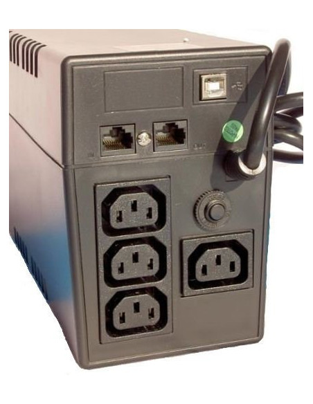 Orvaldi Vps 800 Zasilacz Ups Technologia Line-Interactive 0,8 Kva 480 W 4 X Gniazdo Sieciowe