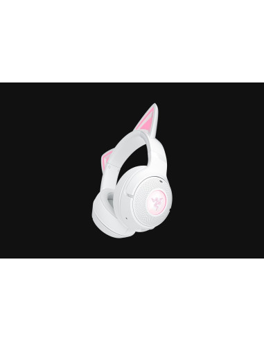 Zestaw Słuchawkowy Razer | Kraken Kitty V2 Bt | Łączność Bluetooth | Nauszne | Mikrofon | Redukcja Szumów | Bezprzewodowy | Biał