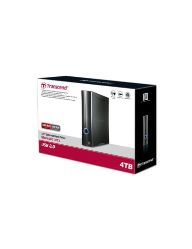 Zewnętrzny Dysk Twardy Transcend Storejet 4Tb Usb 3.1 Ts4Tsj35T3