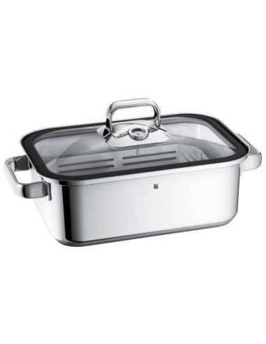 Parowar Wmf Vitalis - 3,5 L - Stal Nierdzewna - Szkło - Silikon - Ceramika - Gaz - Indukcja