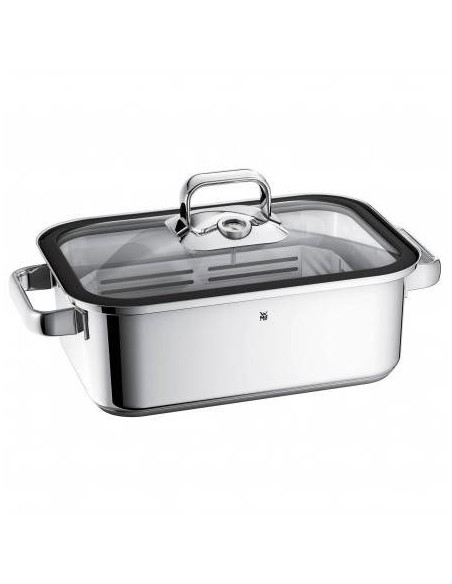 Parowar Wmf Vitalis - 3,5 L - Stal Nierdzewna - Szkło - Silikon - Ceramika - Gaz - Indukcja