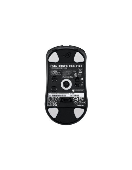 Myszka Gaming Asus Rog Harpe Ace Mini Oburęczny Rf Wireless + Bluetooth + Usb Type-C Optyczny 42000 Dpi