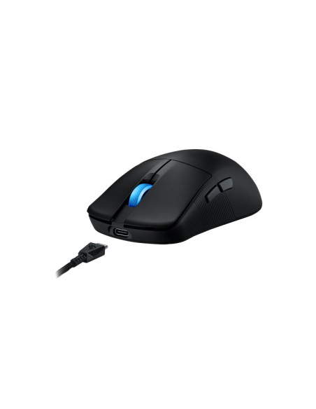 Myszka Gaming Asus Rog Harpe Ace Mini Oburęczny Rf Wireless + Bluetooth + Usb Type-C Optyczny 42000 Dpi