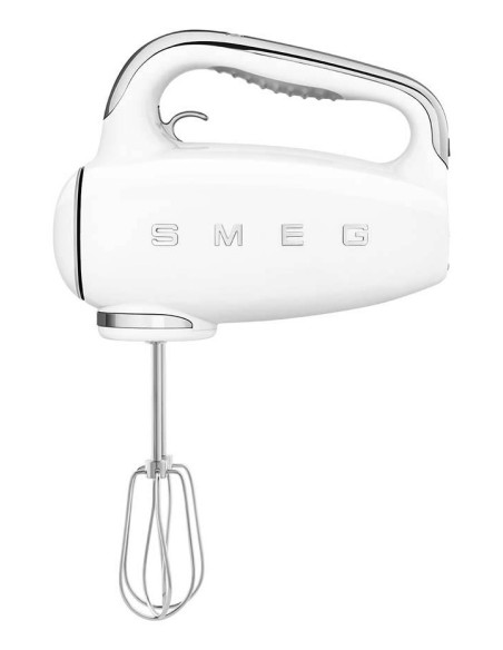 Mikser Ręczny Smeg Hmf01Wheu W Kremie W Stylu Retro Z Lat 50.