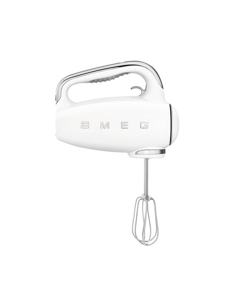 Mikser Ręczny Smeg Hmf01Wheu W Kremie W Stylu Retro Z Lat 50.