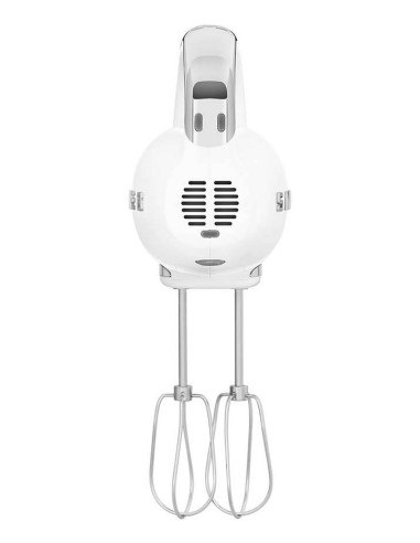 Mikser Ręczny Smeg Hmf01Wheu W Kremie W Stylu Retro Z Lat 50.
