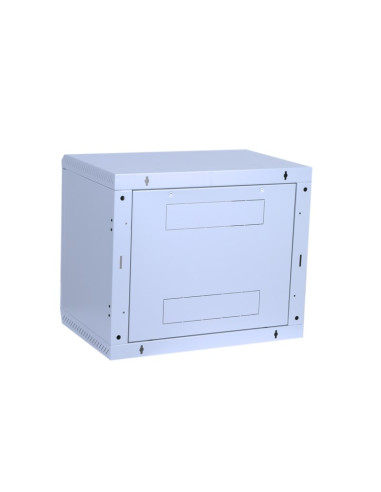 Triton Delta B4S 19" Rack Wall-Mount 6U/400 Glass Door Szafa Wisząca Szary