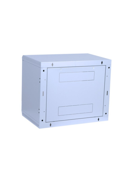 Triton Delta B4S 19" Rack Wall-Mount 6U/400 Glass Door Szafa Wisząca Szary