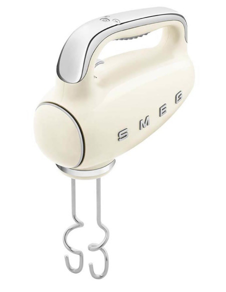 Mikser Ręczny Smeg Hmf01Creu W Kremie W Stylu Retro Z Lat 50.