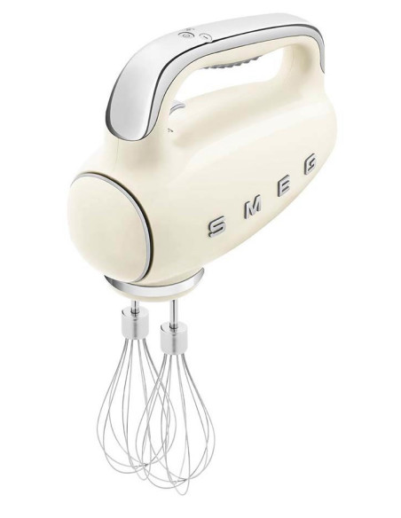 Mikser Ręczny Smeg Hmf01Creu W Kremie W Stylu Retro Z Lat 50.