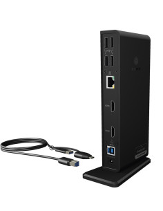 Icy Box Ib-Dk2251Ac Przewodowa Usb 3.2 Gen 2 (3.1 Gen 2) Type-A Czarny