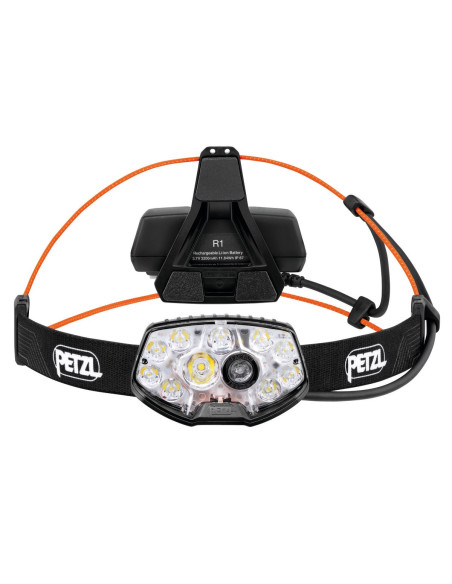 Petzl Nao Rl Czarny, Pomarańczowy Latarka Czołowa Led