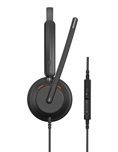 Epos Impact 760T Zestaw Słuchawkowy Przewodowa Opaska Na Głowę Połączenia/Muzyka Usb Type-C Czarny