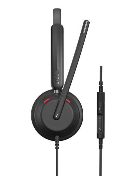 Epos Impact 760T Zestaw Słuchawkowy Przewodowa Opaska Na Głowę Połączenia/Muzyka Usb Type-C Czarny