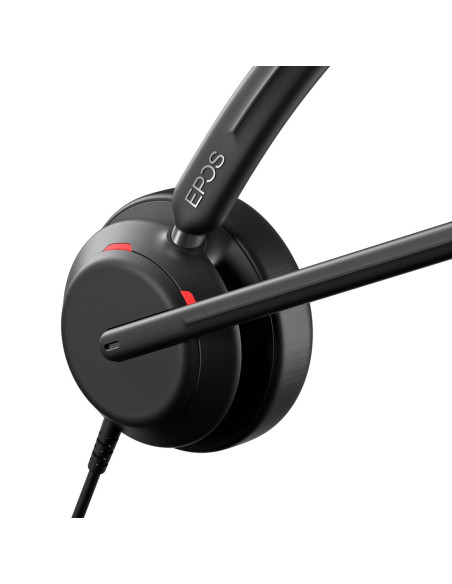 Epos Impact 760T Zestaw Słuchawkowy Przewodowa Opaska Na Głowę Połączenia/Muzyka Usb Type-C Czarny