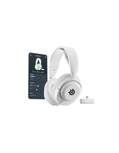 Słuchawki Steelseries Gaming Headset Arctis Nova 5X Bluetooth Over-Ear Microphone Noise Canceling Wireless White