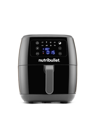Nutribullet Xxl Digital Air Fryer Pojedyńczy 7 L Autonomiczny 1800 W Frytkownica Na Gorące Powietrze Czarny