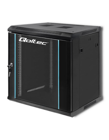 Szafa Rack 19'' 12U 600 X 635 X 450 Czarna Wisząca