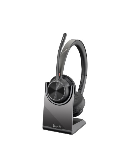 Zestaw Słuchawkowy Poly Voyager 4320 Usb-C Z Adapterem Bt700 I Stacją Ładującą