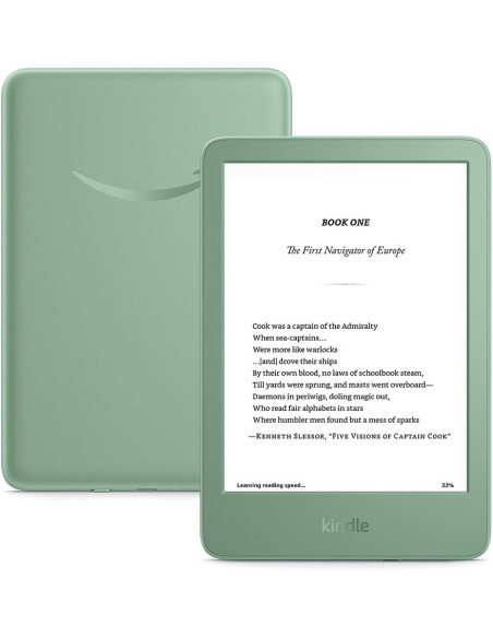 Ebook New Kindle (11Th Generation) - 2024 Release 6” Glare-Free 16Gb Wi-Fi (Ad-Supported) Matcha