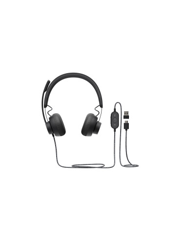 Zestaw Słuchawkowy Logitech Zone Wired Earbuds Usb Teams