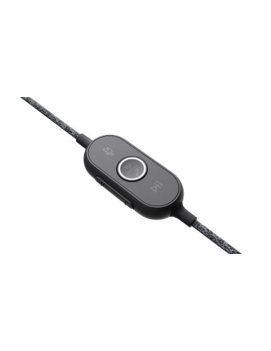 Zestaw Słuchawkowy Logitech Zone Wired Earbuds Usb Teams