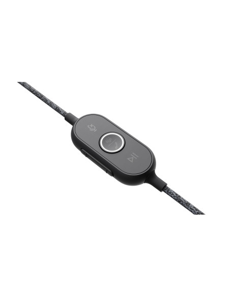 Zestaw Słuchawkowy Logitech Zone Wired Earbuds Usb Teams