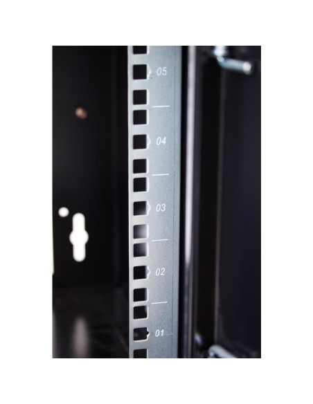 Techly I-Case Er-1009B60 Stojak 9U Szafa Wisząca Czarny