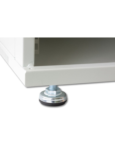 Techly I-Case Er-1009B60 Stojak 9U Szafa Wisząca Czarny
