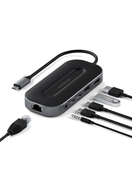 Koncentrator Usb Satechi Usb-C Multiport Usb4 + 2,5 G Ethernet