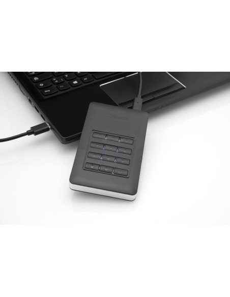 Dysk Zewnętrzny 2Tb Usb 3 Z Klawiaturą Store Ngo Secure Hdd