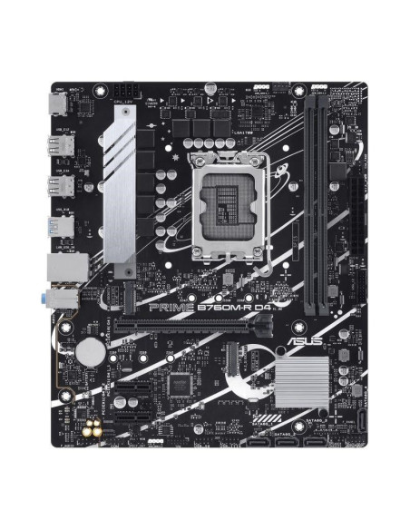 Asus Prime B760M-R D4 Intel B760 Lga 1700 Micro Atx
