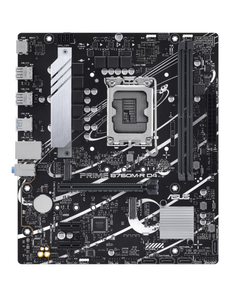 Asus Prime B760M-R D4 Intel B760 Lga 1700 Micro Atx