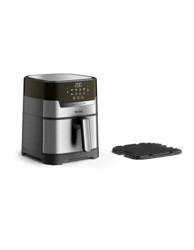 Tefal Easy Fry & Grill Ey505D Pojedyńczy 4,2 L Autonomiczny 1550 W Frytkownica Na Gorące Powietrze Stal Nierdzewna