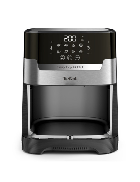 Tefal Easy Fry & Grill Ey505D Pojedyńczy 4,2 L Autonomiczny 1550 W Frytkownica Na Gorące Powietrze Stal Nierdzewna
