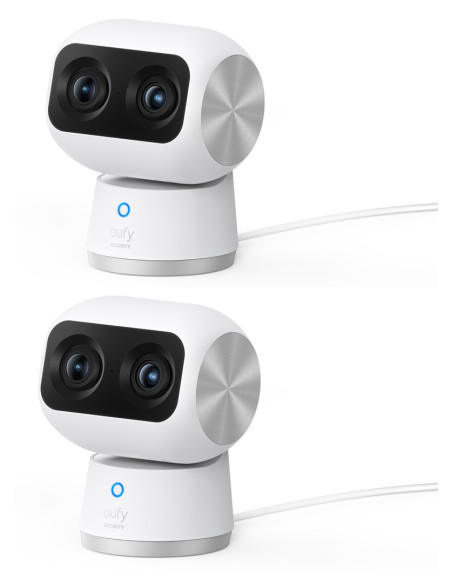 Anker Eufy | Wewnętrzna Kamera Bezpieczeństwa | S350 | Obiektyw Szerokokątny | Blat Stołu | Karta Micro Sd, Maks. 128 Gb | Biały