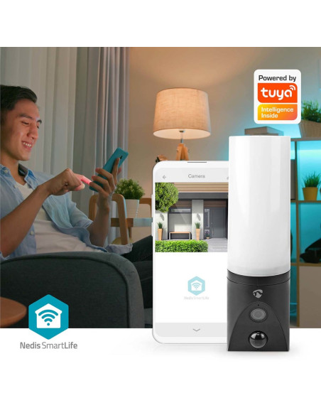 Kamera Nedis Smartlife Model Wificol20Bk, Zewnętrzna, Wi-Fi